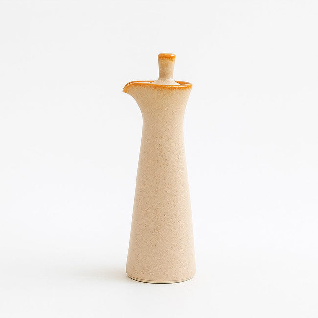 Aceitera De Cerámica Con Tapa Para Salsas Y Condimentos Main Image