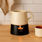 Cafetera Manual de Cerámica con Calentador de Vela