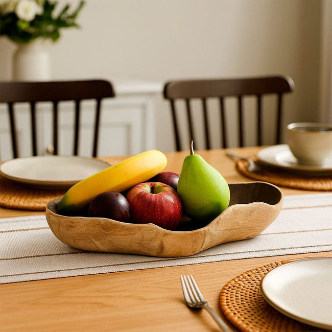 Centro de Mesa de Madera Orgánica Main Image