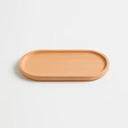 Charola Rectangular De Madera Natural Con Diseño Minimalista