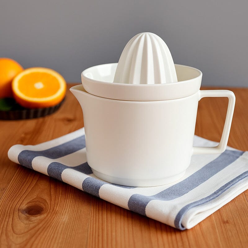 Exprimidor De Frutas De Cerámica Con Colector 400 ml