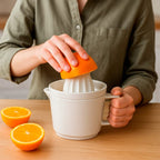 Exprimidor De Frutas De Cerámica Con Colector 400 ml