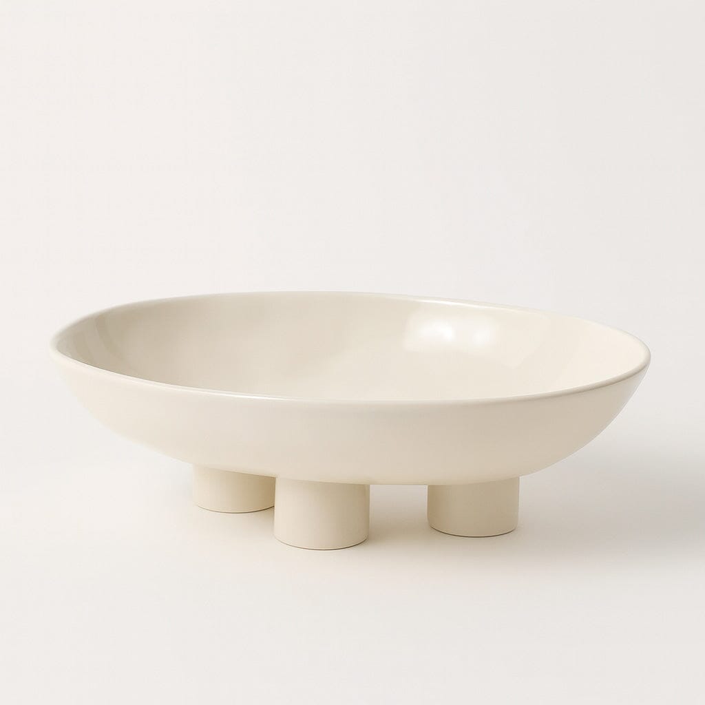 Frutero de Cerámica con Pies Elevados