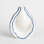 Jarrón Decorativo De Cerámica De Forma Orgánica