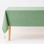 Mantel de Lino con Borlas