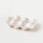 Porta Huevos De Cerámica Con Diseño Orgánico