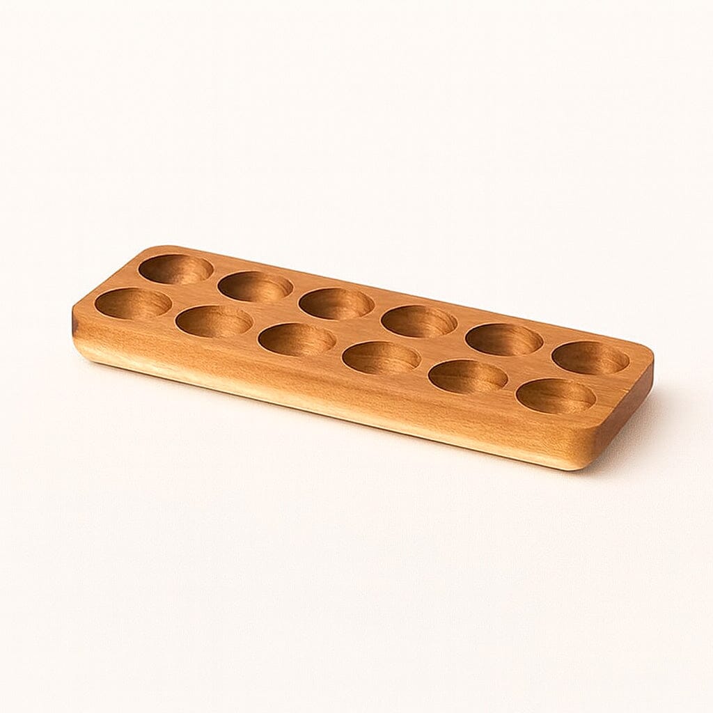 Porta Huevos De Madera 12 Unidades