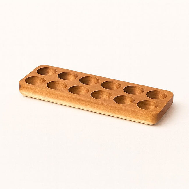 Porta Huevos De Madera 12 Unidades Hover Image