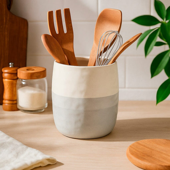 Porta Utensilios de Cocina de Cerámica Main Image