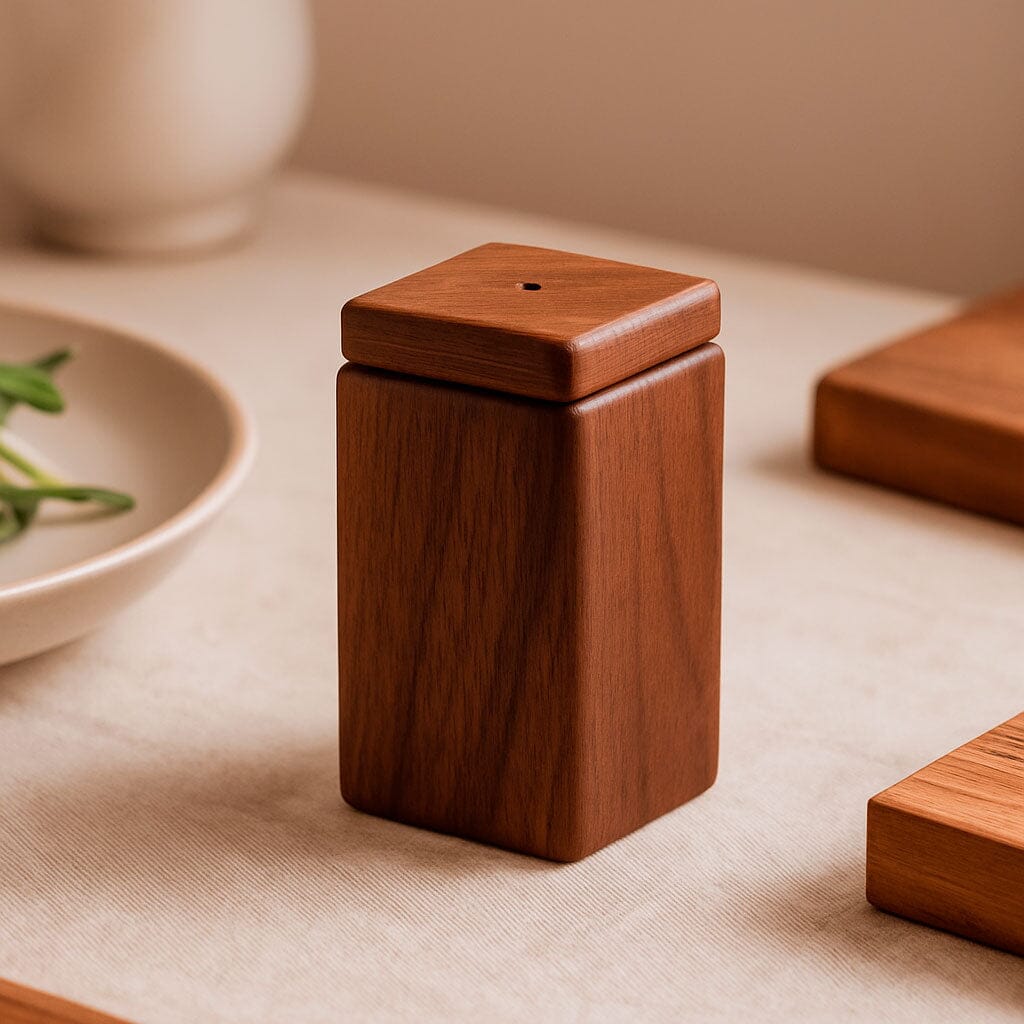 Portapalillos de Madera con Tapa Magnética