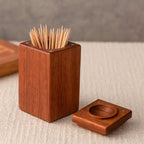 Portapalillos de Madera con Tapa Magnética