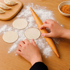 Rodillo de Madera para Pan y Pizza