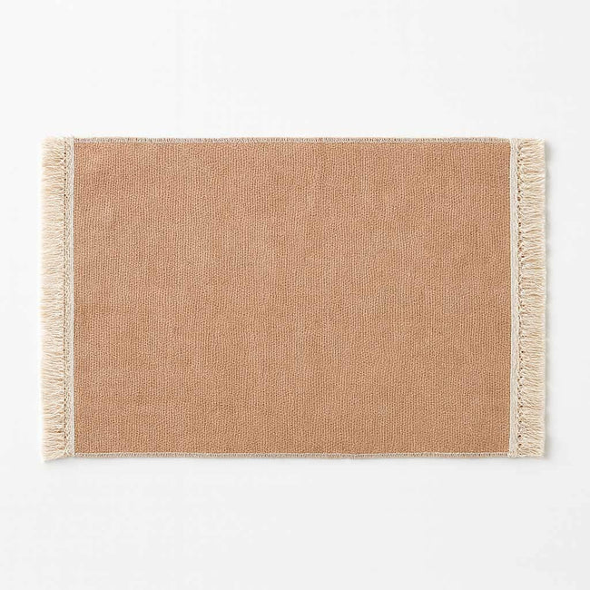 Set de Manteles Individuales de Lino con Flecos (4 Piezas) Hover Image