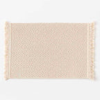 Set de Manteles Individuales de Lino con Flecos (4 Piezas)