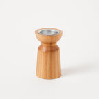 Set de Portavelas de Madera para Velas 3 Tamaños