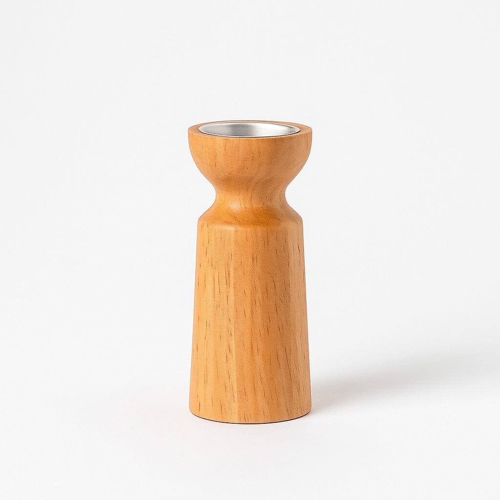 Set de Portavelas de Madera para Velas 3 Tamaños