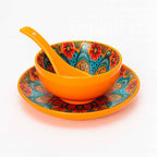 Set de Vajilla de Cerámica Colorida 3 Piezas