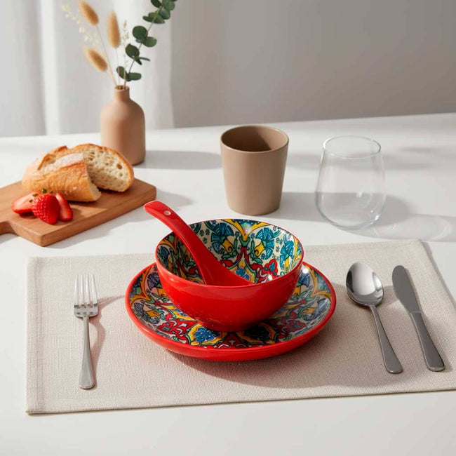 Set de Vajilla de Cerámica Colorida 3 Piezas Main Image