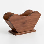 Soporte De Madera Para Filtro De Café Con Diseño Artesanal