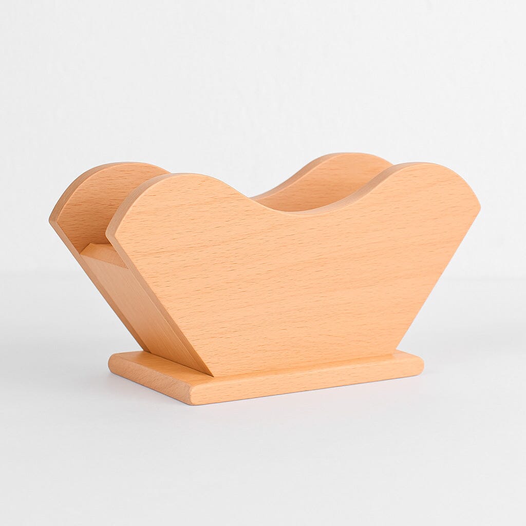 Soporte De Madera Para Filtro De Café Con Diseño Artesanal