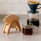 Soporte para Filtros de Café de Madera Minimalista