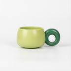 Taza de Cerámica con Asa Circular