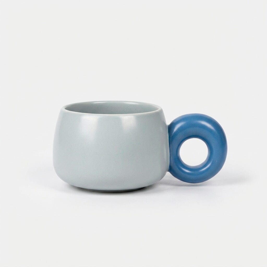 Taza de Cerámica con Asa Circular