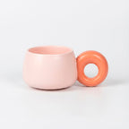 Taza de Cerámica con Asa Circular