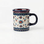 Taza de Cerámica con Diseño Floral