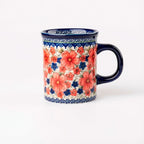 Taza de Cerámica con Diseño Floral