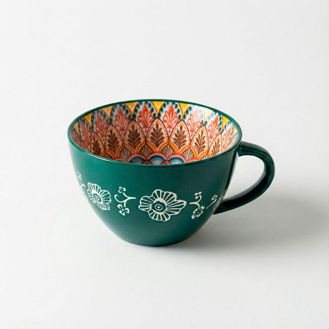 Taza de Cerámica con Estampado Mandala Hover Image