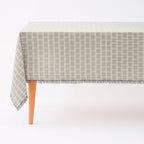 Mantel Rectangular De Algodón Con Borlas